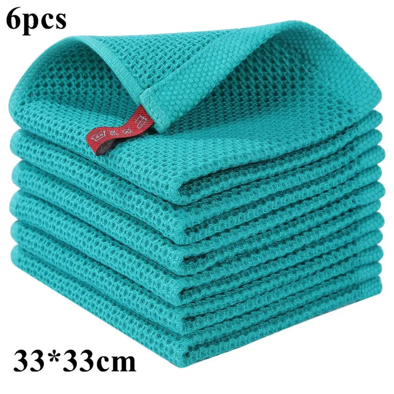 Axyaa Ultra Soft Microfiber Kitchen Dishcloth - Absorbent & Thick Magic Cleaning Towel