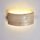 Axyaa Stone LED Wall Sconce: Bedroom Kitchen Aisle Modern Minimalist Light