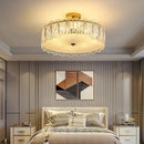 Axyaa Modern Retro Glass Luxury Chandelier for Living Room and Bedroom