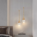 Axyaa Modern Crystal Chandeliers LED Ceiling Lamp for Living Room