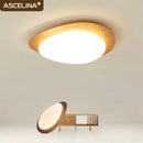 Axyaa Nordic Wooden Ceiling Light for Indoor Decor