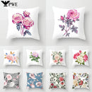 Axyaa Rose Flowers Cushion Cover 45*45cm Home Decor Sofa Car Pillow Cover
