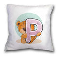 Axyaa Cartoon Bear Pillowcase - Decorative Cushion Cover for Sofa or Children's Room