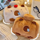 Axyaa Kawaii Plush Hot Water Bottle Bag - Period Pain Relief & Body Warmer