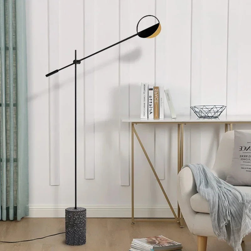 Axyaa Nordic LED Floor Lamp for Stylish Living Spaces