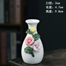 Axyaa Ceramic Mini Flower Pot Vase for Hydroponics & Aromatherapy Décor