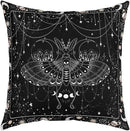 Axyaa Sun Moon Bohemian Sofa Pillowcase - 45x45 Linen Decorative Cover