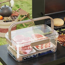 Axyaa Large Capacity Crisper Box for Food Preservation and Storage