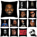 Axyaa Kanye West Meme Cushion Cover 50x50 cm Throw Pillow Case for Car Sofa