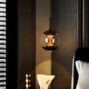 Axyaa Glass Ball Dimmable Pendant Chandelier for Bedroom and Children's Room
