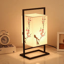 Axyaa Chinese Linen LED Desk Lamp: Classical Simplicity for Study, Reading, and Bedroom