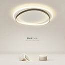 Axya Modern LED Ceiling Chandelier in Black Gold for Home Décor