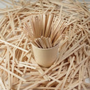 Axyaa Wooden Coffee Stirrers 100PCS for Drinks, Ice Cream Bars, Treats