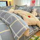 Axyaa Cotton Quilt Cover Single 150x200x230 Small Fresh Print