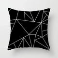 Axyaa Sunflower Print Pattern Sofa Cushion Cover - Luxury Home Decor