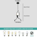 Axyaa Modern Minimalist E27 Pendant Light for Restaurant Bar Kitchen Bedroom