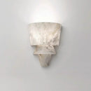 Axyaa Art Deco Marble Wall Light G4 Bulb Sconce for Home Dining Room Bedroom