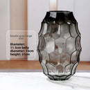 Axyaa Geometric Glass Vase Art Decor Flower Vessels Dried Flower Arrangement Craft