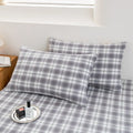 Axyaa Solid Color Washed Cotton Pillowcase Set • Single • 48x74cm