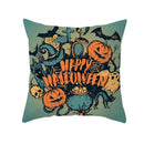 Axyaa Horror Pattern Polyester Pillowcase for Home Festival Decor