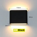 Axyaa Outdoor LED Wall Lamp Up Down Aluminum 6W 12W Waterproof IP65