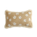 Axyaa Vintage Floral Cushion Cover with Tassels