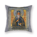 Axyaa Religious Pattern Polyester Throw Pillowcase - Decorative Cushion Cover for Home