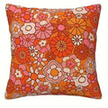 Axyaa Vintage Floral Pattern Throw Pillow Covers - Sofa, Bedroom, Car Pillow Cover