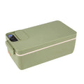 Axyaa Rechargeable Heated Lunch Box with Removable Stainless Steel Container