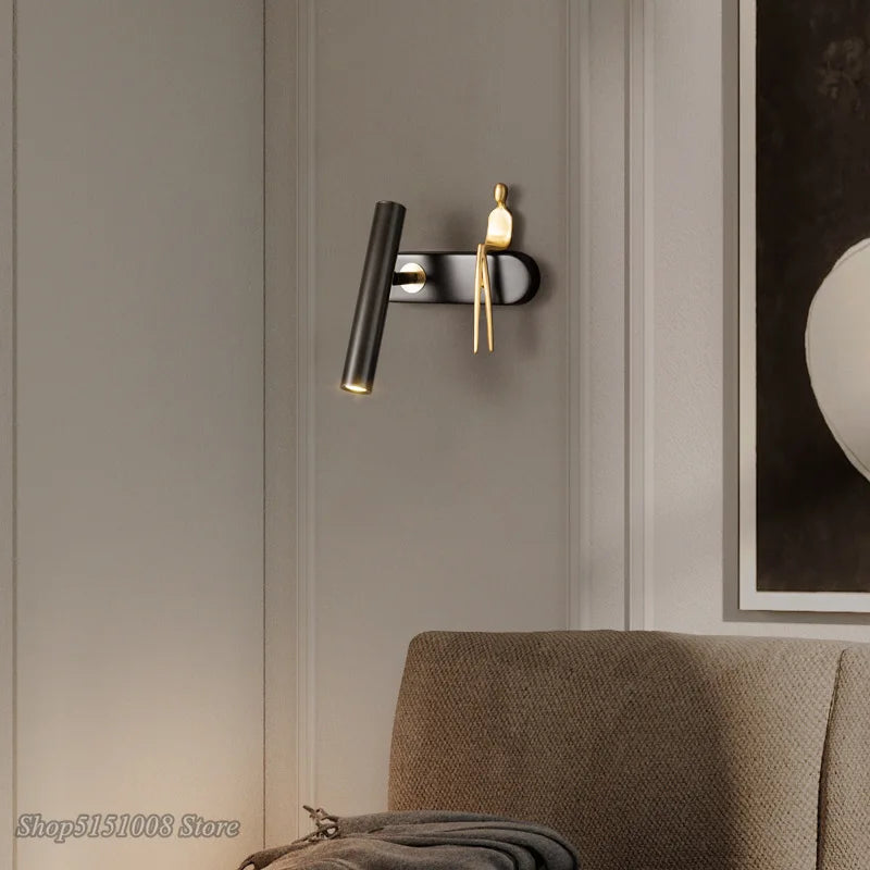 Axyaa Luxury LED Wall Lamp for Modern Spaces