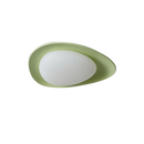 Axya Full Spectrum Ceiling Light for Children's Bedroom, Cream Resin, Pebble Style
