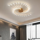 Axyaa's Stylish Fireworks LED Chandelier for Modern Living and Dining Rooms