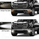 Axyaa LED Fog Lamps DRL Headlights for GMC Sierra 1500 2022-2024