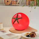 Axyaa Red Tomato Table Lamp: Elegant Home Decor Lighting with 3 Plug Options