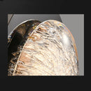 Axya Crystal Platinum Art Wall Lamp: Bedroom Living Room Modern Wall Light