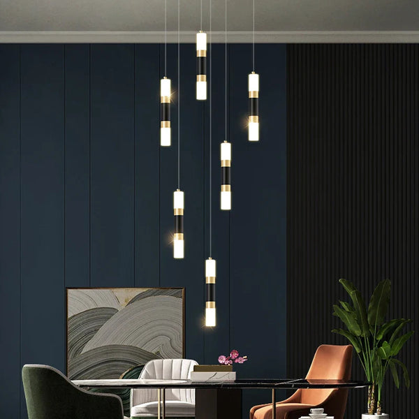 Axyaa Nordic LED Ceiling Chandelier for Home Decor - Stylish Lighting Solution
