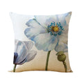 Axyaa Flower Print Cushion Cover 45*45cm Home Decor Sofa Pillow
