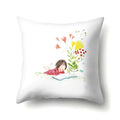 Axyaa Creative Weeping Pillow Case, 45x45cm, Boys Girls, Different Painting Styles