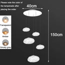 Axyaa Modern Pendant Lights - Ceiling Chandeliers for Indoor Dining & Living Rooms