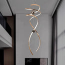 Axyaa Staircase Chandeliers Modern LED Pendant Light Lamps for Living Room