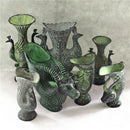 Axyaa Antique Bronze Decor Cow Rabbit Peacock Dragon Phoenix Vase Statues & Cups