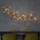 Axyaa Stainless Steel Pendant Light for Dining Living Room Hotel, Modern Design
