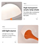 Axya LED Mushroom Table Lamp: Portable, USB Charging, Dimmable, Flower Bud Design