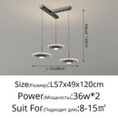 Axyaa Metal Black Pendant Light Chandelier for Bedroom Restaurant Living Rooms