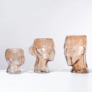 Axyaa Abstract Head Sculpture Vase: Artistic Home Decoration Flower Arranger Display