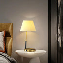 Axyaa Nordic Brass LED Table Lamp for Modern Living Spaces