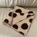 Axyaa 4-Layer Cotton Gauze Fringed Blanket for Spring & Summer