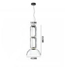 Axyaa Nordic Glass LED Pendant Chandelier for Interior Lighting