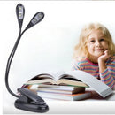 Axyaa Adjustable Clip-On Book Light | Neutral White Night Reading | Portable & Freestanding