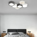Axyaa Smart LED Ceiling Light for Nordic Home Decor, Dimmable Bedroom Salon Lighting